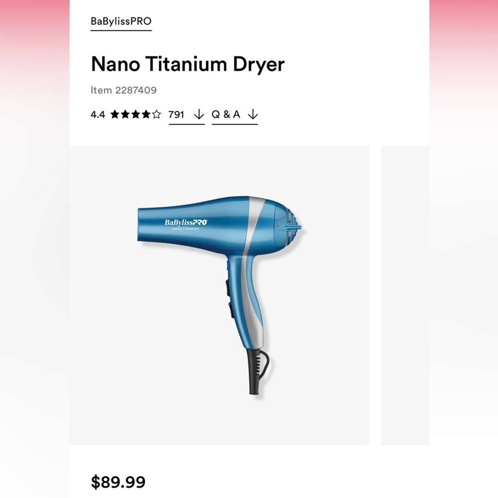 Nano Titanium by BaByliss PRO